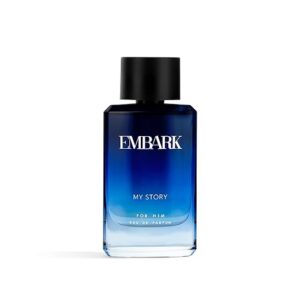 EMBARK My Story For Him, Liquid Perfume For Men - 100Ml | Premium Eau De Parfum | Aquatic And Citrus Fragrance