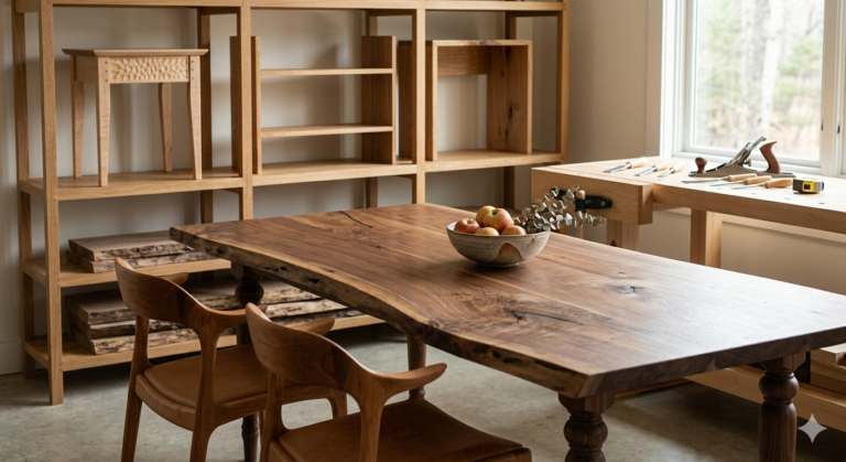 handmade wooden furniture