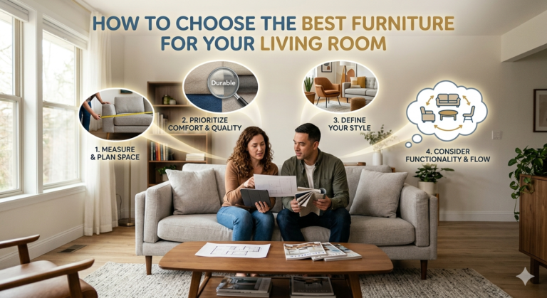 How to Choose the Best Furniture for Your Living Room