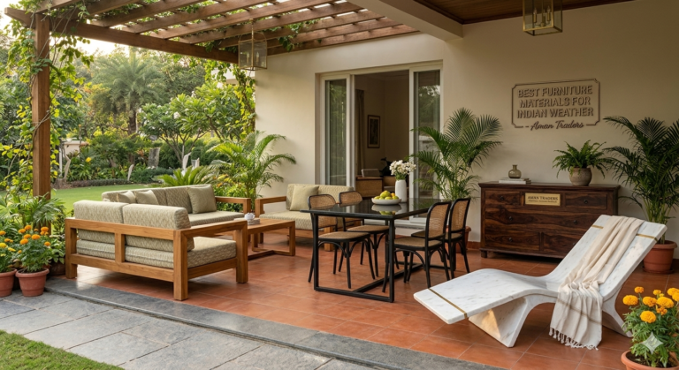 • Best furniture materials for Indian weather
